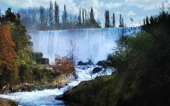 Cabañas Rucalhue salto del laja Cabrero Exterior foto